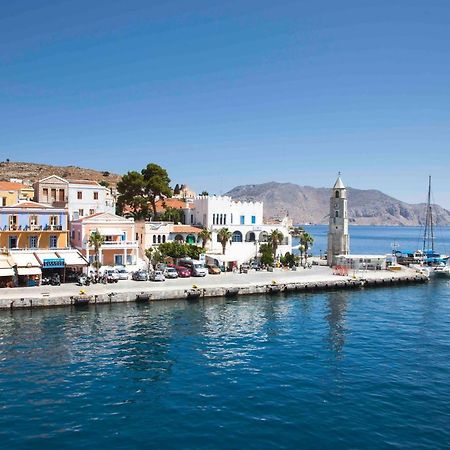 Cozy Apartments In Symi Center Exterior photo